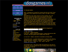 Tablet Screenshot of dosgames.nl