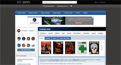 Desktop Screenshot of dosgames.ru